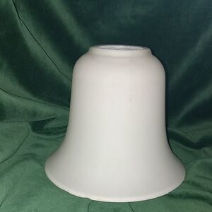 White Frosted Glass Chandelier Globe